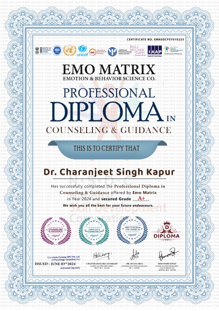 Professional Diploma in Counseling & Guidance